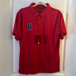 Red IZOD Men's Polo Shirt Sz Med NWT
